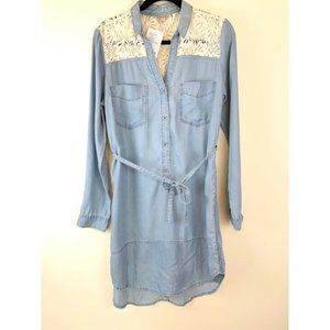 Holding Horses Anthropologie Denim/Chambray Dress